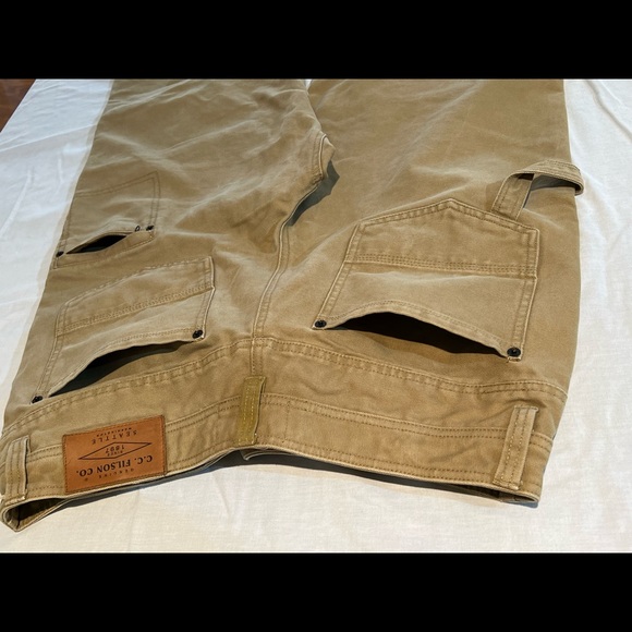 CC Filson Utility Canvas Pants Tan 34x32 - Picture 8 of 13